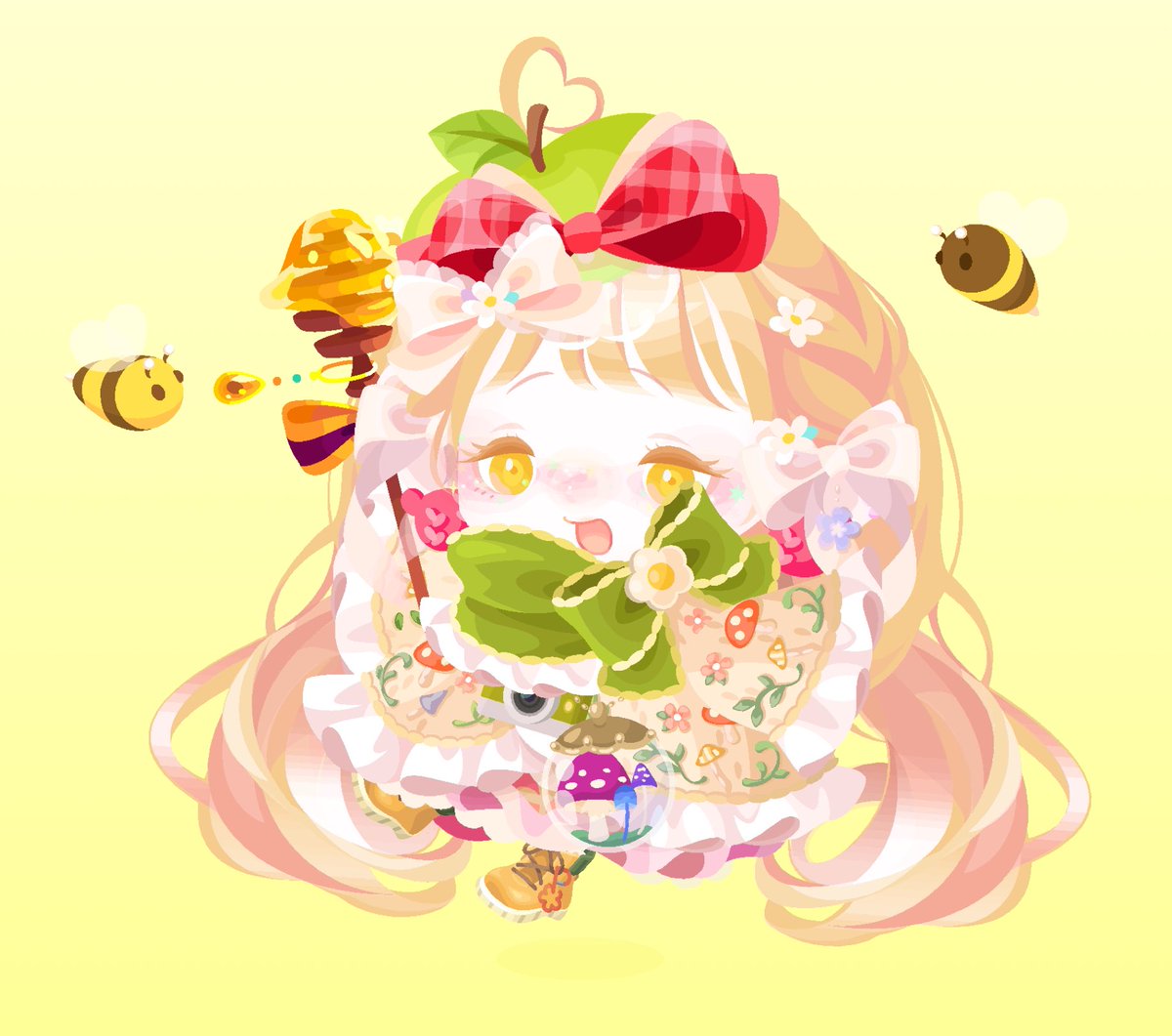 最近作った子達！🐝🦋𓂃𓈒𓏸︎︎︎︎
#ポケコロ #ポケコロコーデ
