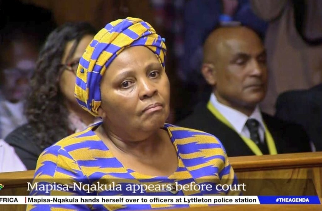 #NosiviweMapisaNqakula [HAPPENING NOW] The court appearance of the former National Assembly Speaker Nosiviwe Mapisa-Nqakula is now LIVE on #SABCNews channel 404. She faces 12 counts of corruption and 1 of money laundering. It is a schedule 5 offence so the onus is on…