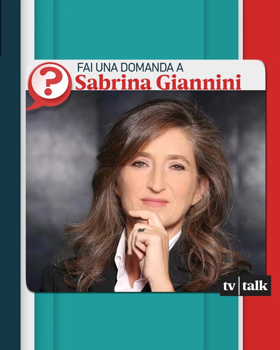 Intervistala tu! Sabrina Giannini è in tv con le inchieste su ambiente, animali e modelli alimentari sostenibili di #IndovinaChiVieneACena. Hai una curiosità sulla sua televisione e il suo lavoro? 📌Sarà a #TvTalk sabato ore 15.00 su #Rai3 e risponderà anche alla domanda social