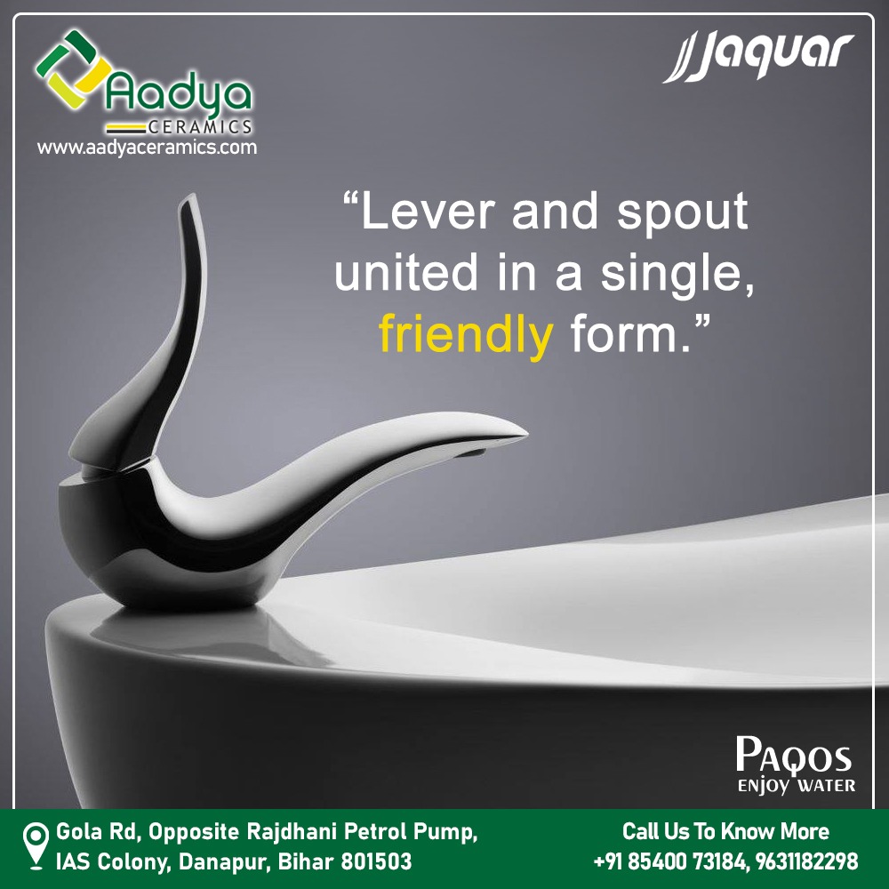 Discover the beauty of simplicity and efficiency today! 🚿✨ #BathroomDesign #InnovativeFittings

Call us:- + 91 8540073184, 9631182298
Visit us aadyaceramics.com

#Jaquar #jaquarproducts #EleganceUnleasheds  #designgoals #Jaquarfaucets #aadyaceramics #Patna #Bihar