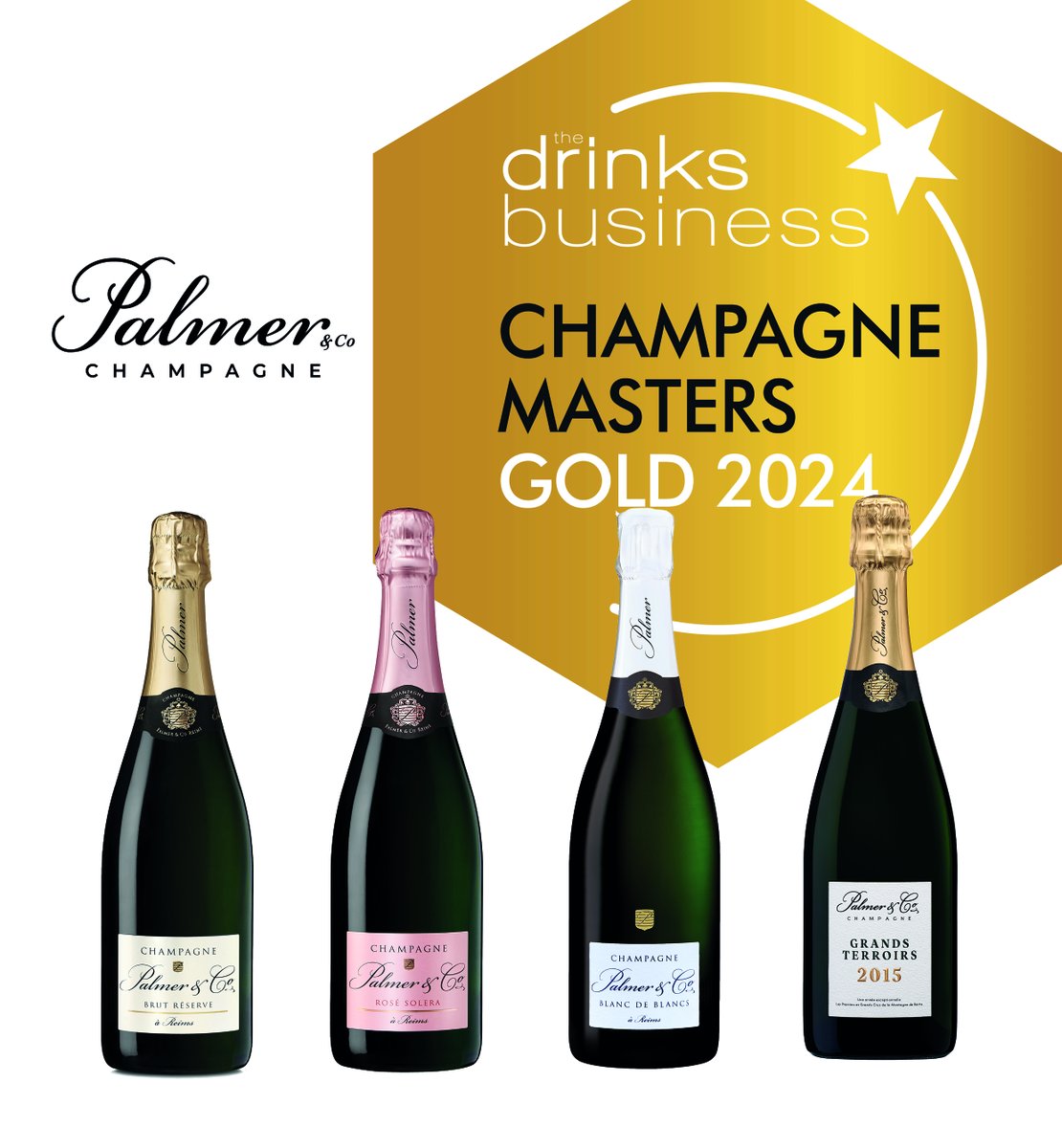 Thank you @teamdb for providing a platform where excellence is celebrated. Our deepest gratitude for the incredible honour of being awarded four gold medals at the Champagne masters 2024. #champagnemasters