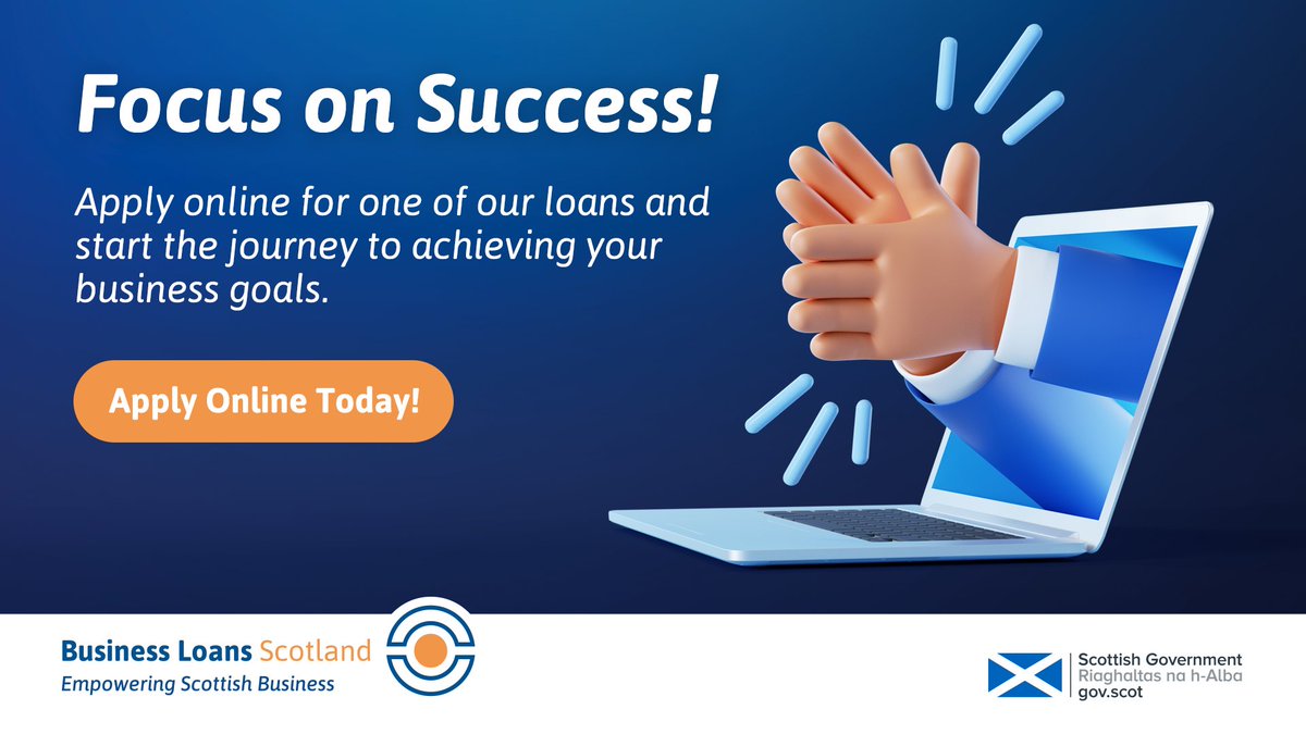 Do you have ambitions to start a new business or grow your existing one? If so, we might be able to help!
We have loans available for Scottish SMEs who require access to funding.

If you’d like to find out more, visit our website for all the details ⬇
bls.scot/our-loan/start…