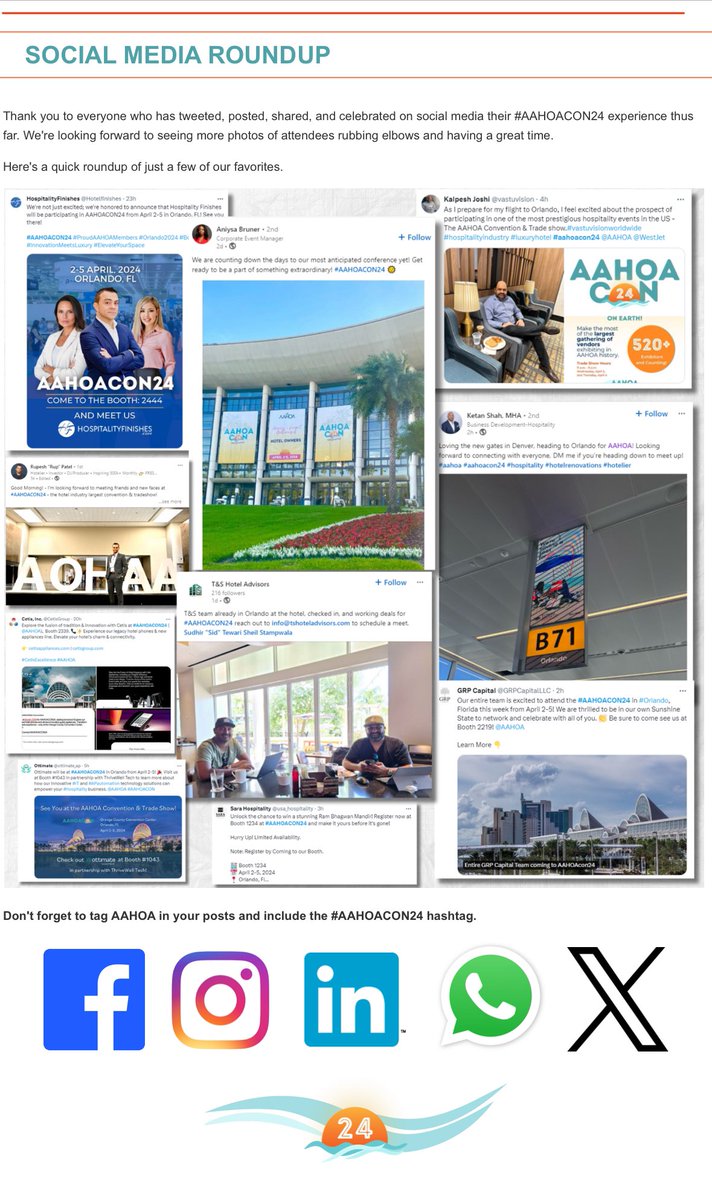 vastuvision's tweet photo. Great interaction with industry leaders and top CEO's of hospitality, including engaging discussions and networking opportunities at AAHOA #vastuvisionworldwide #vastuconsultant #vastuvision #aahoacon24 #businessconsultant #hospitalityindustry #TopCEOs #orlando @AAHOA https://t.co/7ylSgapfQT