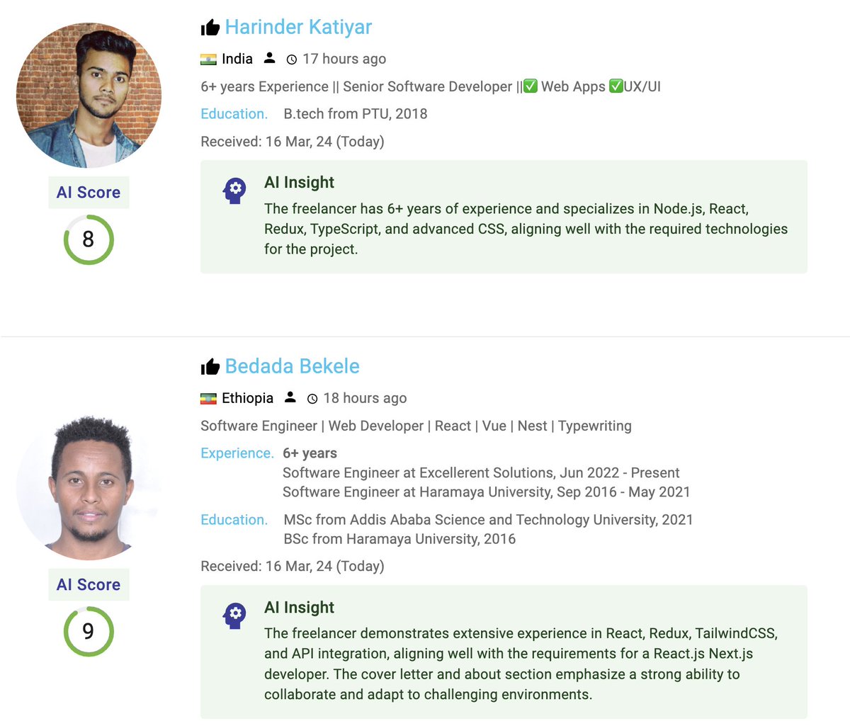 Hey <a href="/stevewondered/">Stefan Mersch</a> 👋 We've revolutionized hiring at truelancer.com with our new AI Scoring system, making finding the perfect freelancer a breeze! 🚀 Try it out and help us refine the experience with your feedback. Your insights are invaluable! #HiringMadeEasy