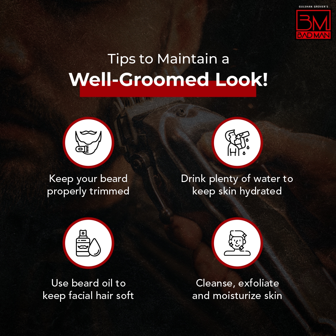 Take care of your grooming. Here are some tips that can help you. Make some positive changes in your routine and #EnjoyTheDifference. #Badman #BadmanGrooming #GroomingForMen #GulshanGrover #MenProducts #GroomingTips #WellGroomedMen