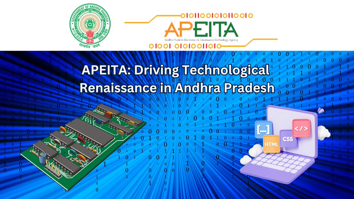 Excited to share my latest article on how @APEITA_AP is spearheading #AndhraPradesh's technological revolution! From fostering innovation to empowering entrepreneurship, APEITA is driving positive change. Check it out: shorturl.at/apstM #APEITA #DigitalTransformation