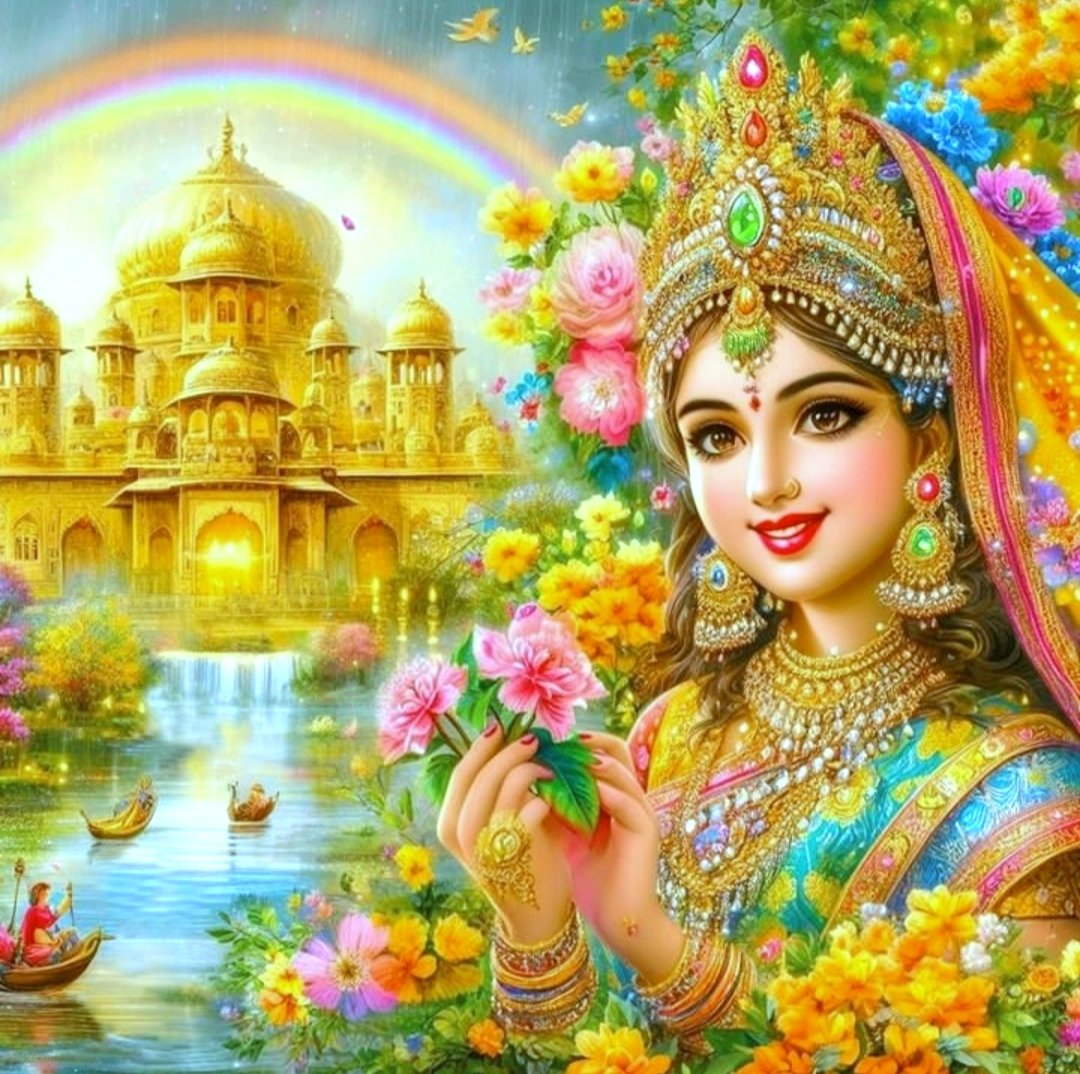Very good morning 🌞 may Goddess Lakshmi brighten your day 😊🙏🏻🌷
#goddess #göttin #dharma #SanatanaDharma #gott #göttin #blessings