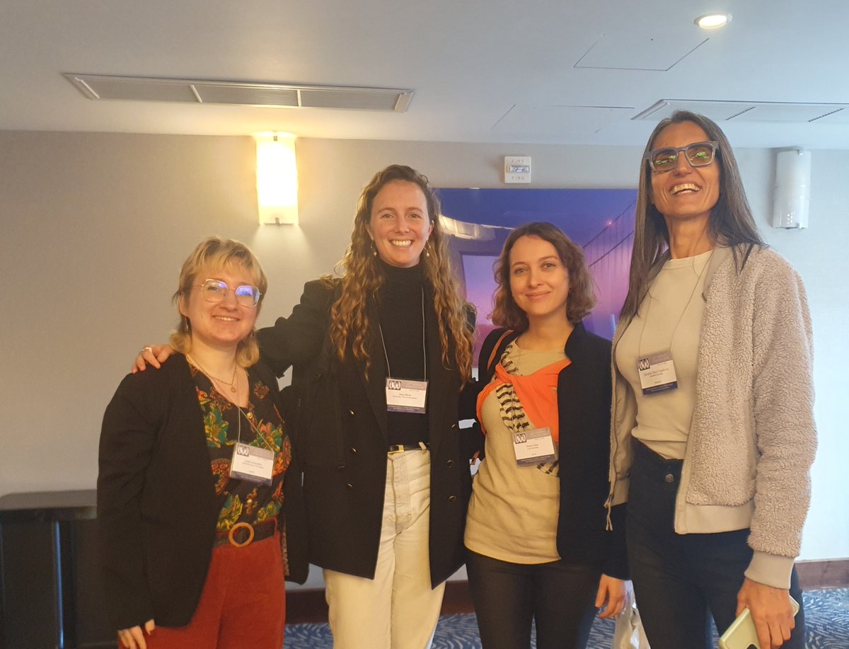 Great first day at #ISA2024 where I presented on corporate co-optation of regen ag, finding lots of parallels w/ @GosselinLaure work on contested food system discourses and learning about ecocide in Palestine and Afrin from @pinardinch w/ fabulous facilitation by @ZTzankova!