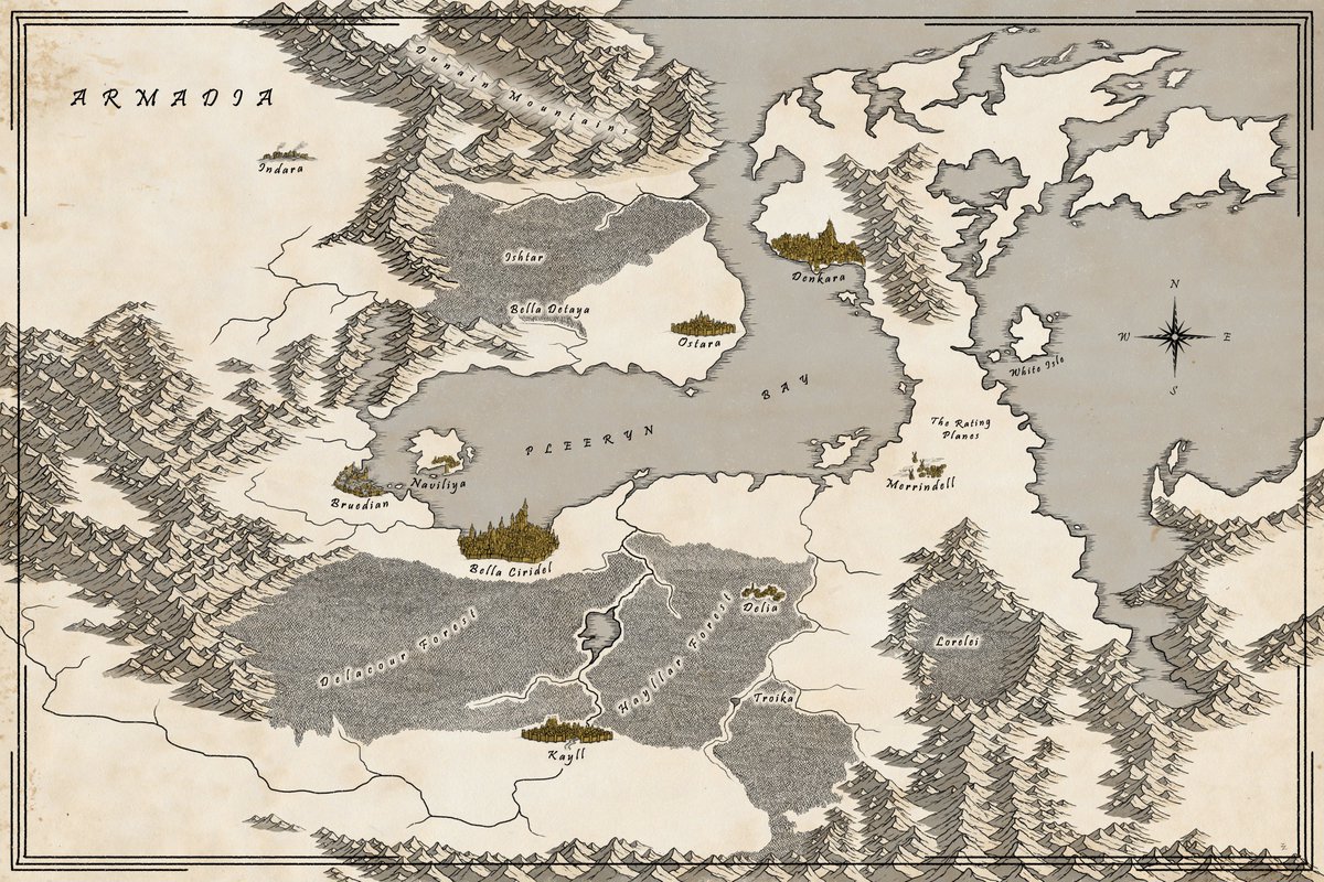 Howdy! Completed a piece for a dear friend, @elementeds . Enjoy!

#map #maps #fantasymaps #fantasyart #author #stories #fantasyworld #fantasy #storytelling