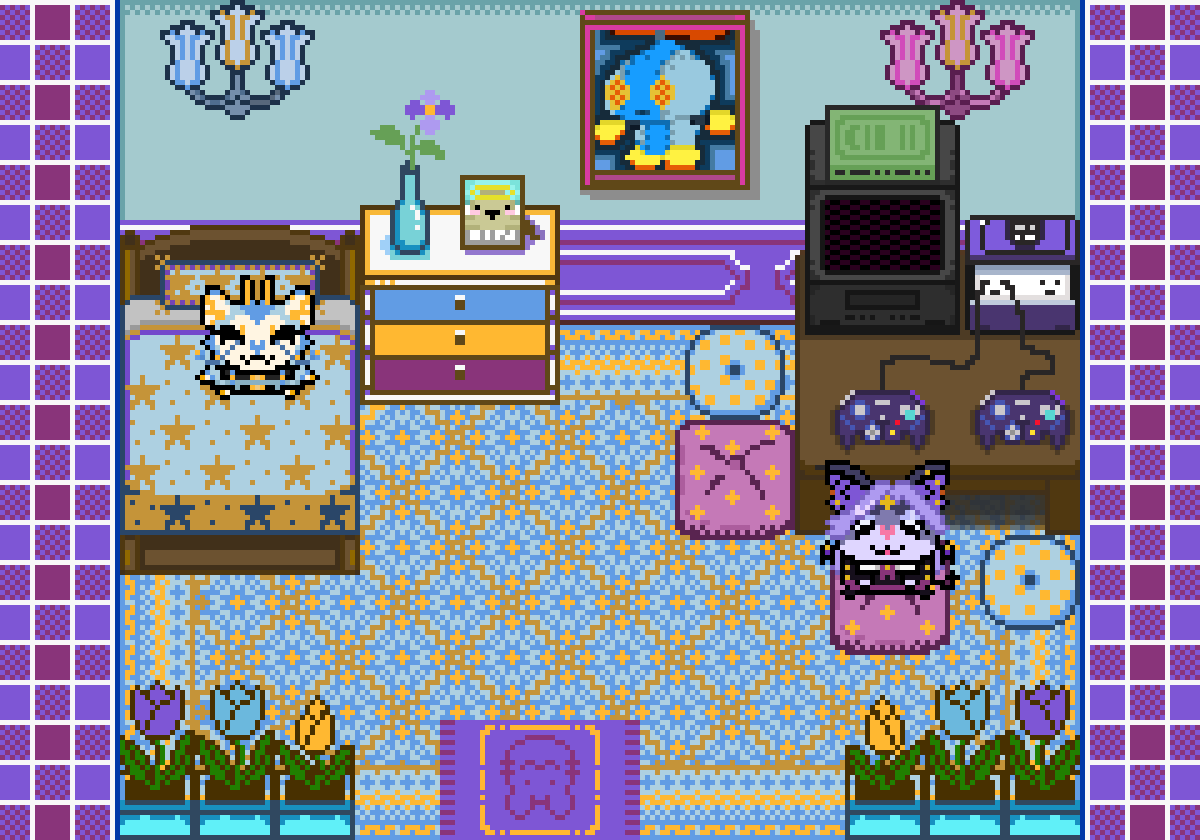 gigi_hammy's tweet photo. pixel rooms for friends uwu https://t.co/DCWDVvwdLr