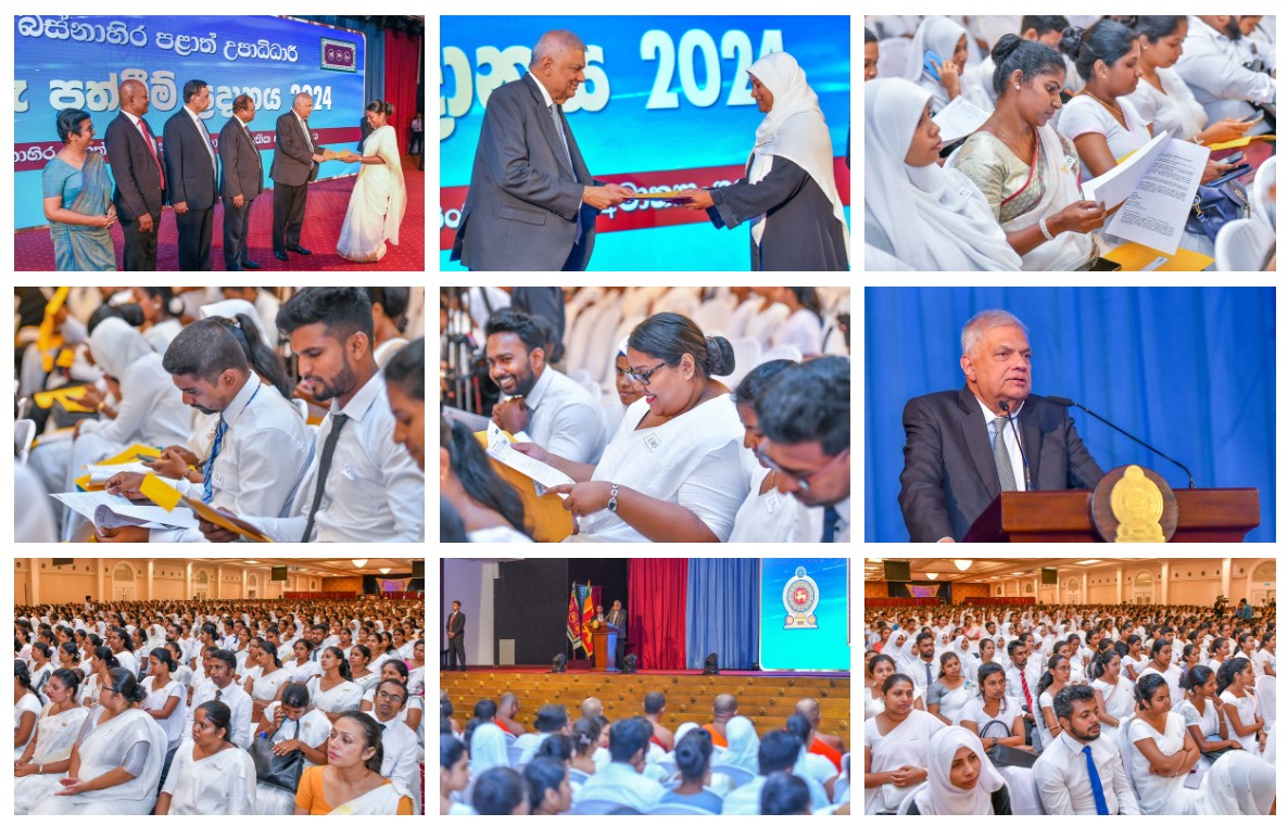 ThinakaranLK's tweet image. பொருளாதாரம் வலுவடைவதால் மேலும் ஆசிரியர் வெற்றிடங்களை நிரப்ப நடவடிக்கை!

- 2,320 பட்டதாரி ஆசிரியர்களுக்கு நேற்று நியமனம்
- 3 வருடங்களின் பின் 2024 இல் 4,000 பேர் இணைப்பு

மேலதிக விபரம் &amp;gt;&amp;gt;&amp;gt; thinakaran.lk/?p=53206

#GraduateTeachers #TeachingAppointments @RW_UNP #SriLanka #LKA #SL