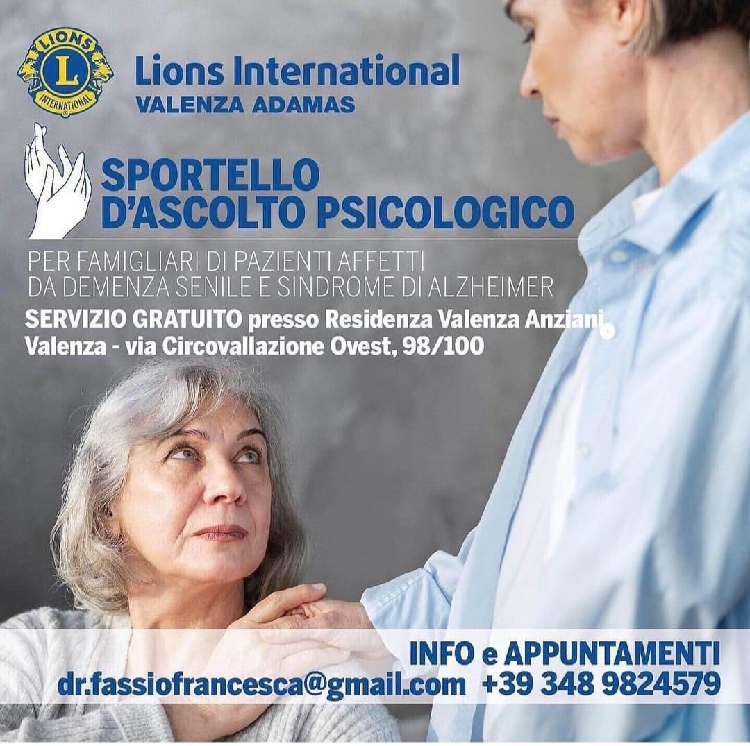 I Lions operano a servizio e sostegno delle comunità.
We serve.
 #WeServe 
#LionsItalia #changingtheworld  
#demenzasenile #Alzheimer