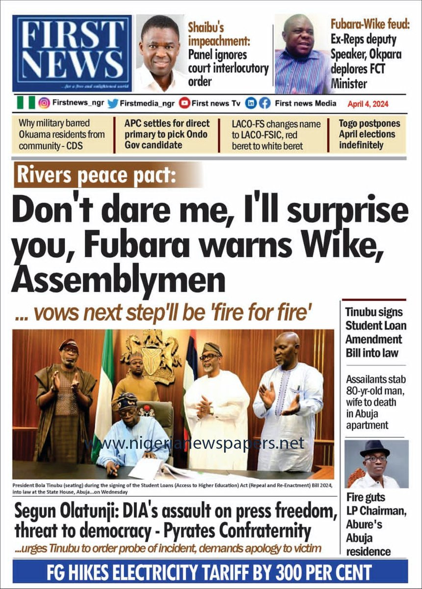 NigNewspapers tweet picture