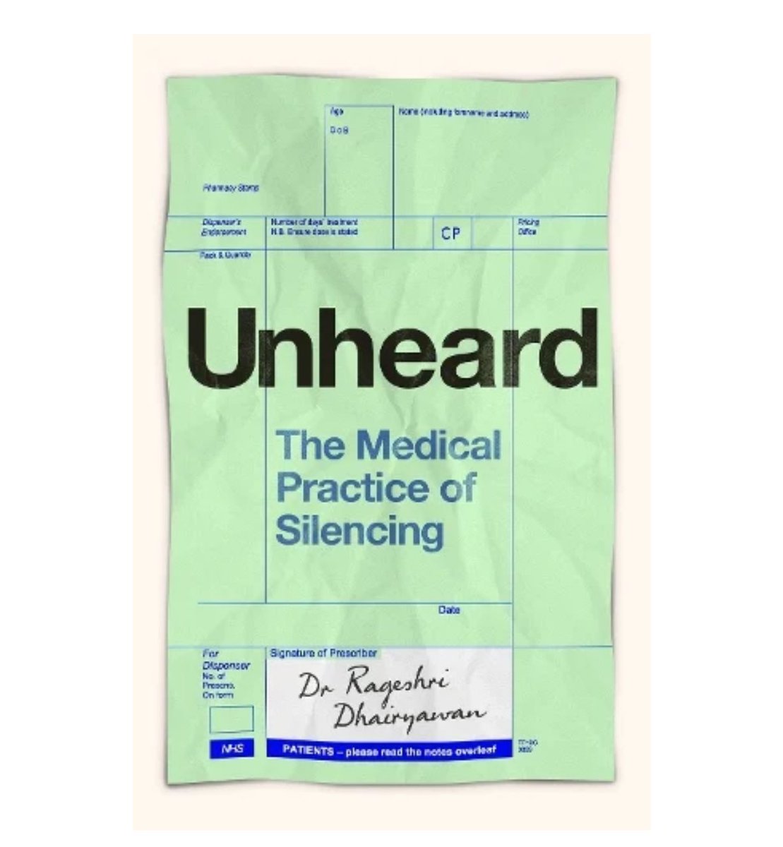 ⏰The countdown is on! 3 months until #Unheard: The Medical Practice of Silencing is published by @trapeze_books! It’s available to pre-order now & out on 4th July. Thanks for all the support so far 💜 I’m excited, nervous & several emotions in between! hachette.co.uk/titles/rageshr…