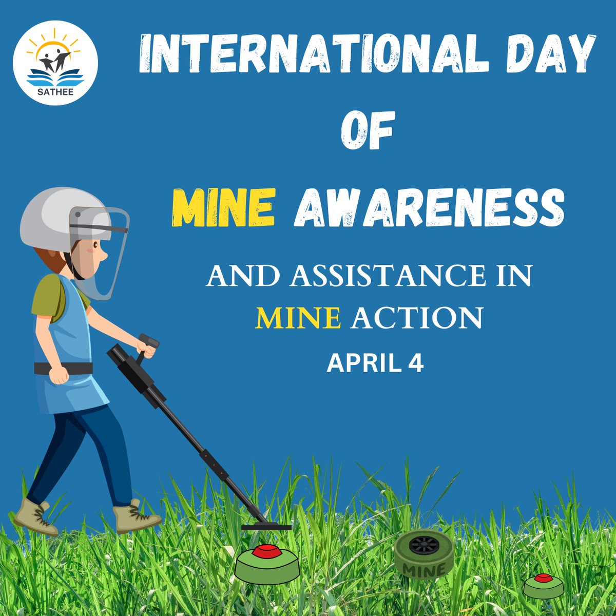 Did you know? Millions of people live in fear of landmines. On this International Day of Mine Awareness, learn more and support organizations working to clear them.
#InternationalDayofMineAwareness #MineAwareness #GlobalEfforts #Landmines #MineAction #Peacebuilding #mine