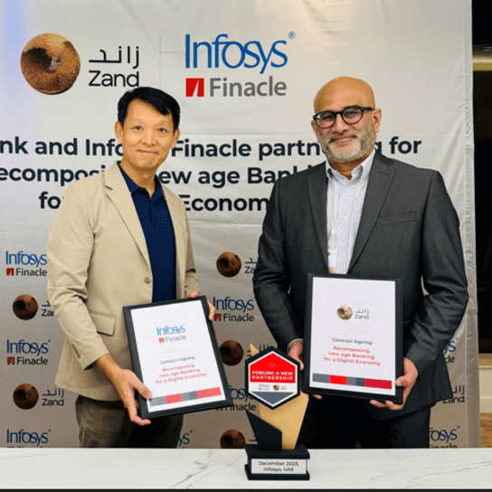 UAE digital bank @JoinZand partners with Infosys Finacle to enhance #corporatebanking services

uaefintech.co/uae-digital-ba… @Infosys @Finacle #uaefintech #fintechuae #fintech #fintechnews #finance #technology #UAE #bankingservices #banking #digitalbanking #digitalbanks