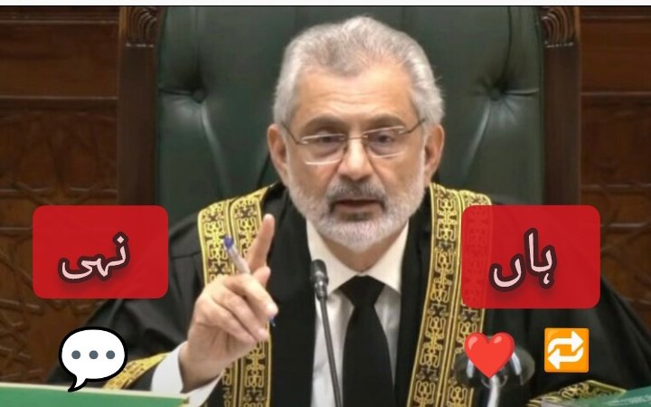 کیا ملک کی بہتری کے لئے قاضی فائز عیسی کو 2 سال کی توسیع دینن چائیے؟