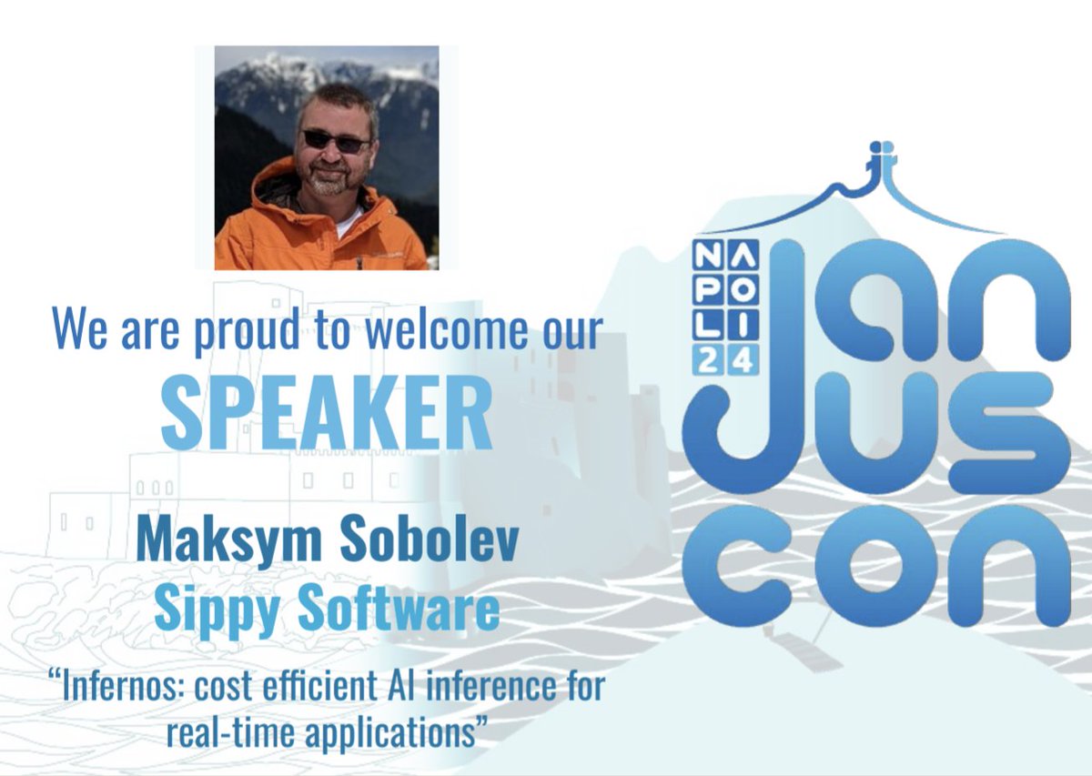 #JanusCon is all about passion: and if there's anyone passionate about open-source projects, it's definitely Maksym Sobolev! 🌟 Catch him in Naples on April 29th and 30th – tickets still available at januscon.it! 🎤🚀