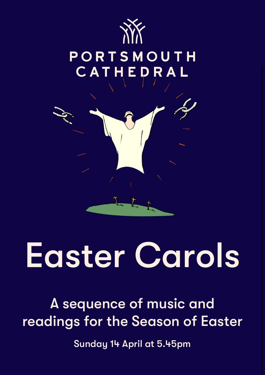 Our next Come and Sing service is on Sunday 14 April. Sign up via our website if you would like to join us to sing Carols for Easter.
