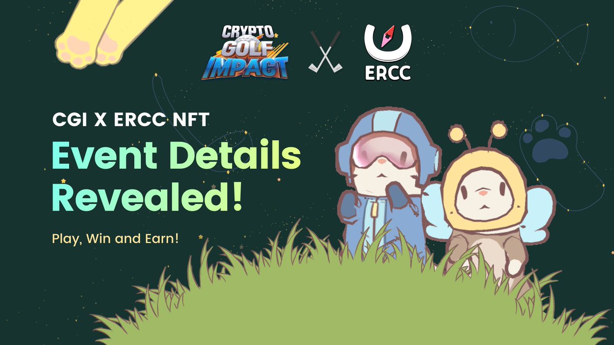 🎉Announcing CGI x ERCC In-Game Event!🎉 The Early Retired Cats Club is a NFT project powered by @TeamIntella. ERCC features various cats from the famous mobile game 'Cats and Soup'.😺 The current floor price of an ERCC NFT is at 0.7 Eth. We will be giving away one of this…