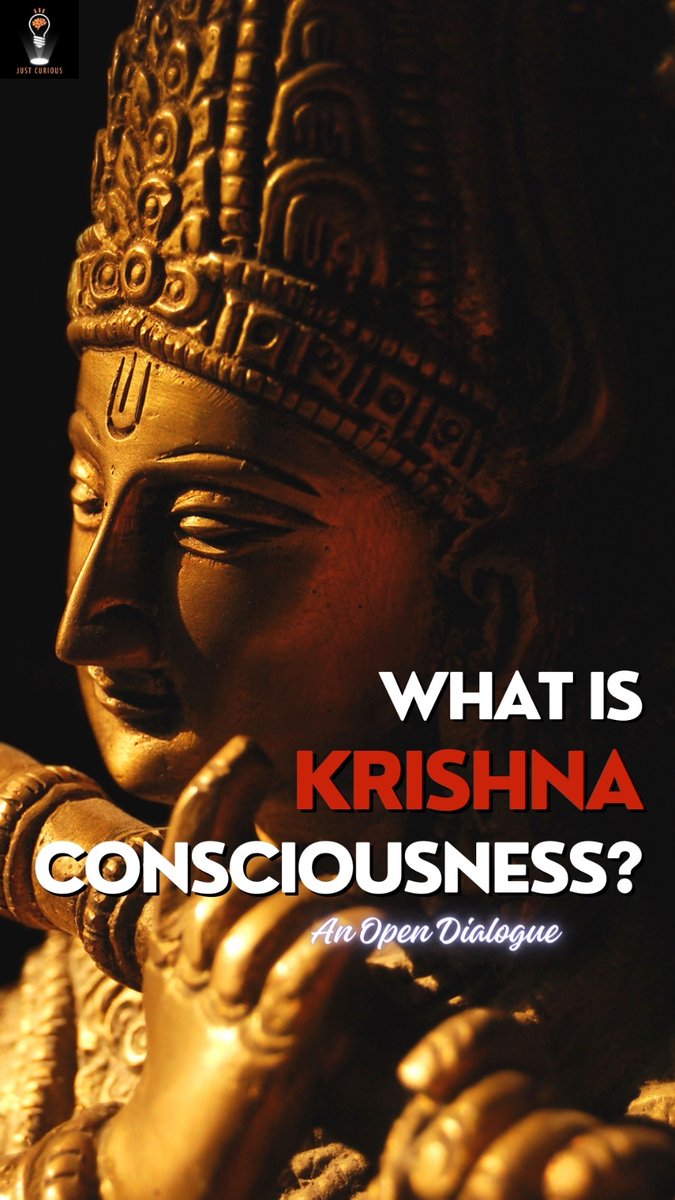 justcuriousru's tweet photo. https://t.co/F1E6Ol6Gav

The Analysis of the word "Krishna Consciousness" can be seen from many perspectives. Here's my Vedantic take on this phrase. 

#krishna #iskcon #consciousness https://t.co/fTRNyQp6To