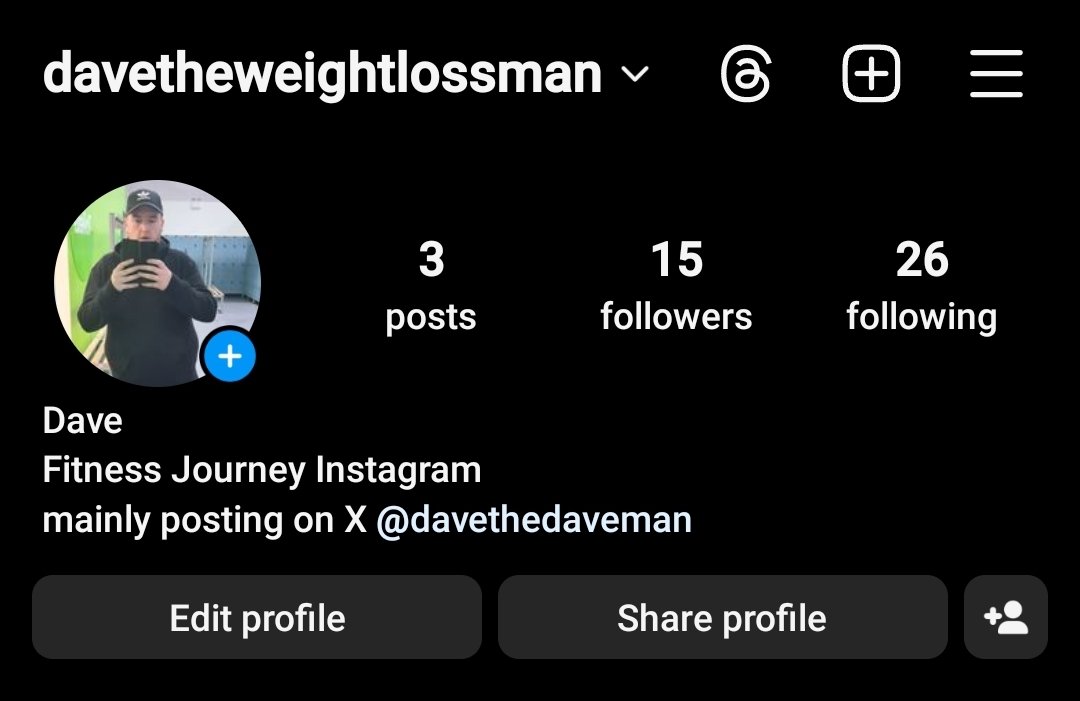 davethedaveman's tweet photo. I have started a new instagram page to continue my journey weightloss. Inspired by @calumlynch27 if you guys are interested this is the page ❤️ https://t.co/Zu0DqIaS8U https://t.co/FhzvOmZlhR