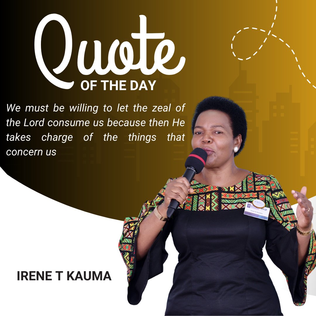 As this new month starts, let the zeal of the Lord consume you.