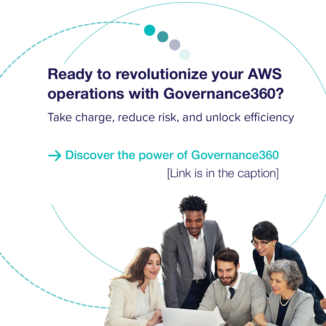 Relevance Lab, in partnership with AWS, is proud to introduce Governance360 which makes cloud adoption not just seamless and automated, but also cost-effective.
Click to learn more about Governance360https://relevancelab.com/governance360/
#Governance360 #CloudAdoption #AWS