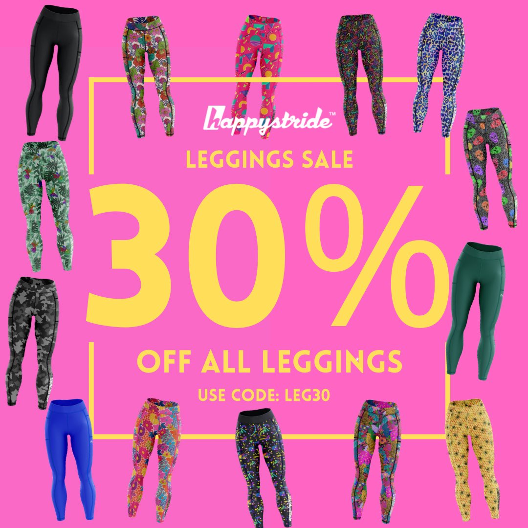 Get 30% off all leggings! Use code: leg30 Link - happystride.co.uk/collections/le…