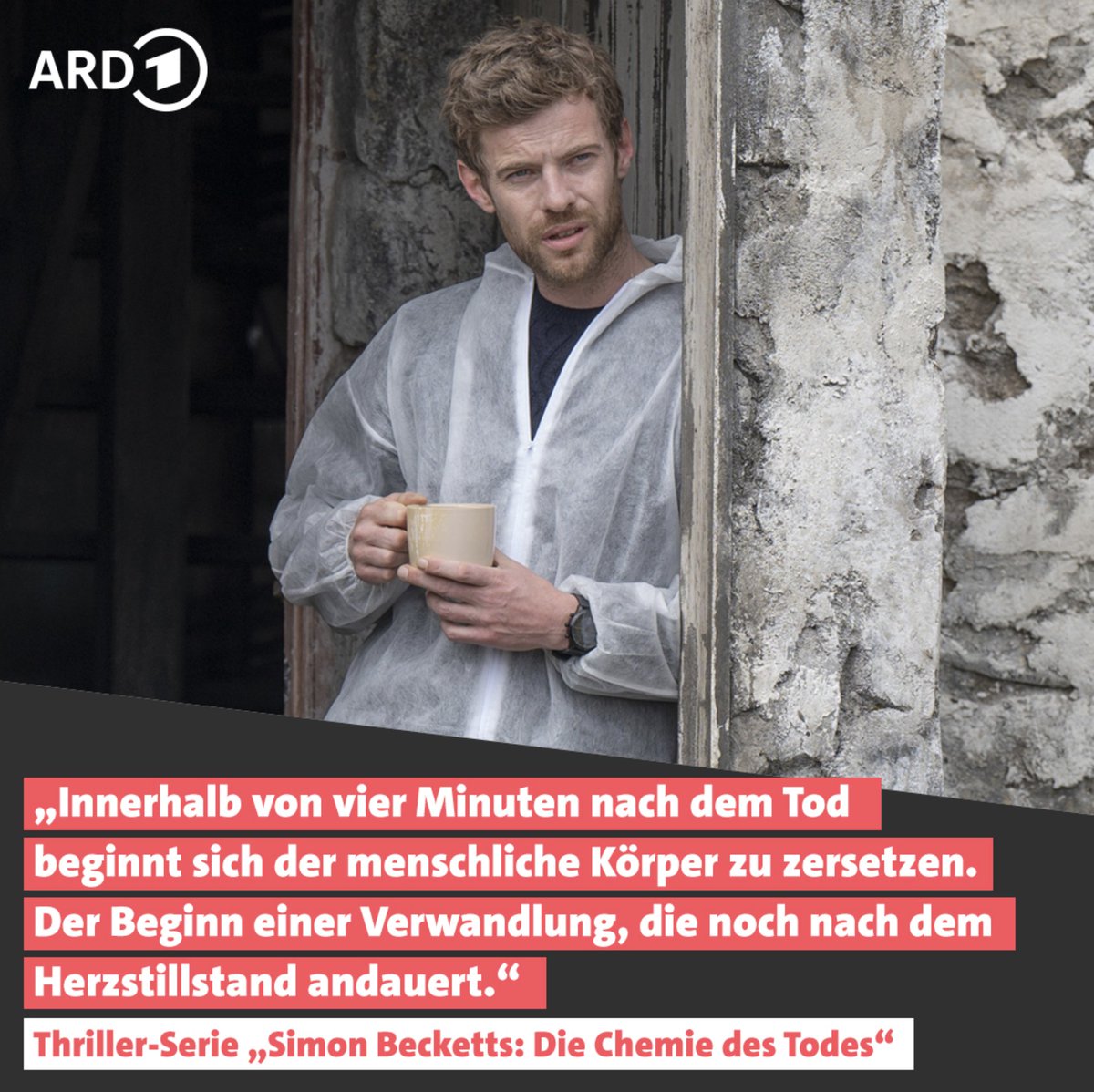 German readers: You are now able to stream all episodes of 'Die Chemie des Todes' on ARD. You can view the whole series at: 1.ard.de/die-chemie-des… (also available in the original English language version).