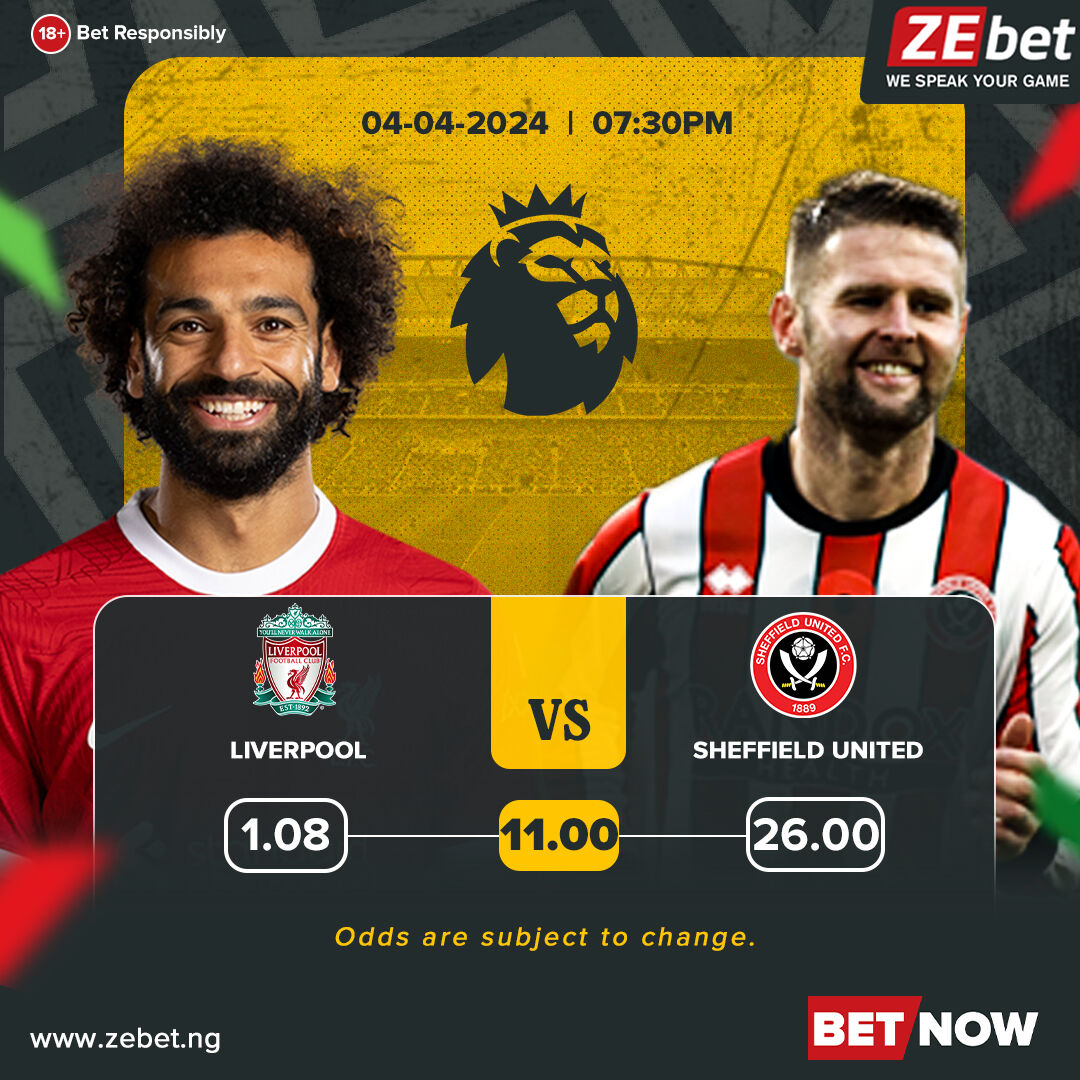 𝗢𝗱𝗱𝘀 𝗕𝗼𝗼𝘀𝘁⚡️

Bet with the biggest odds and best bonuses on today's game.

Tips.
✅ 𝗢𝘃𝗲𝗿 𝟮.𝟱 𝗚𝗼𝗮𝗹𝘀⚡️
✅ 𝗕𝗼𝘁𝗵 𝗧𝗲𝗮𝗺𝘀 𝘁𝗼 𝗦𝗰𝗼𝗿𝗲 ⚡️

Bet Now ➡️ bit.ly/4aBxXP6

#ZEbetNG
#WeSpeakYourGame