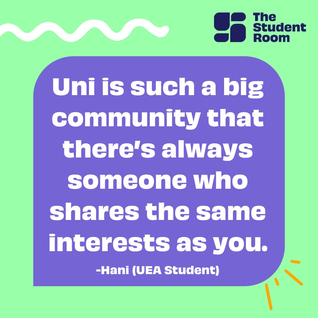 Everyone heads off to uni with a clean slate, and the idea of making new friends can be a bit daunting. 😟 Here's some advice from other students on making friends at uni 👉 ow.ly/Acfx50R1X1w You've got this 🎓✨ #UniLife #University #Student #TheStudentRoom #Uni