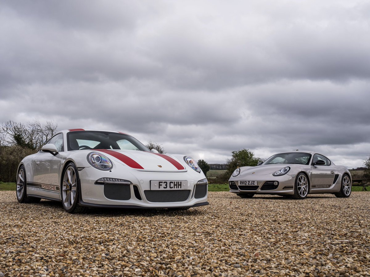 ‘The differences between the two Rs will be rather more extensive than suggested by their respective power outputs and engine locations.’ In a world-first twin test, @Andrew_Frankel compares the Porsche 911 R and Cayman R. New today on The Intercooler: the-intercooler.com/library/driven…