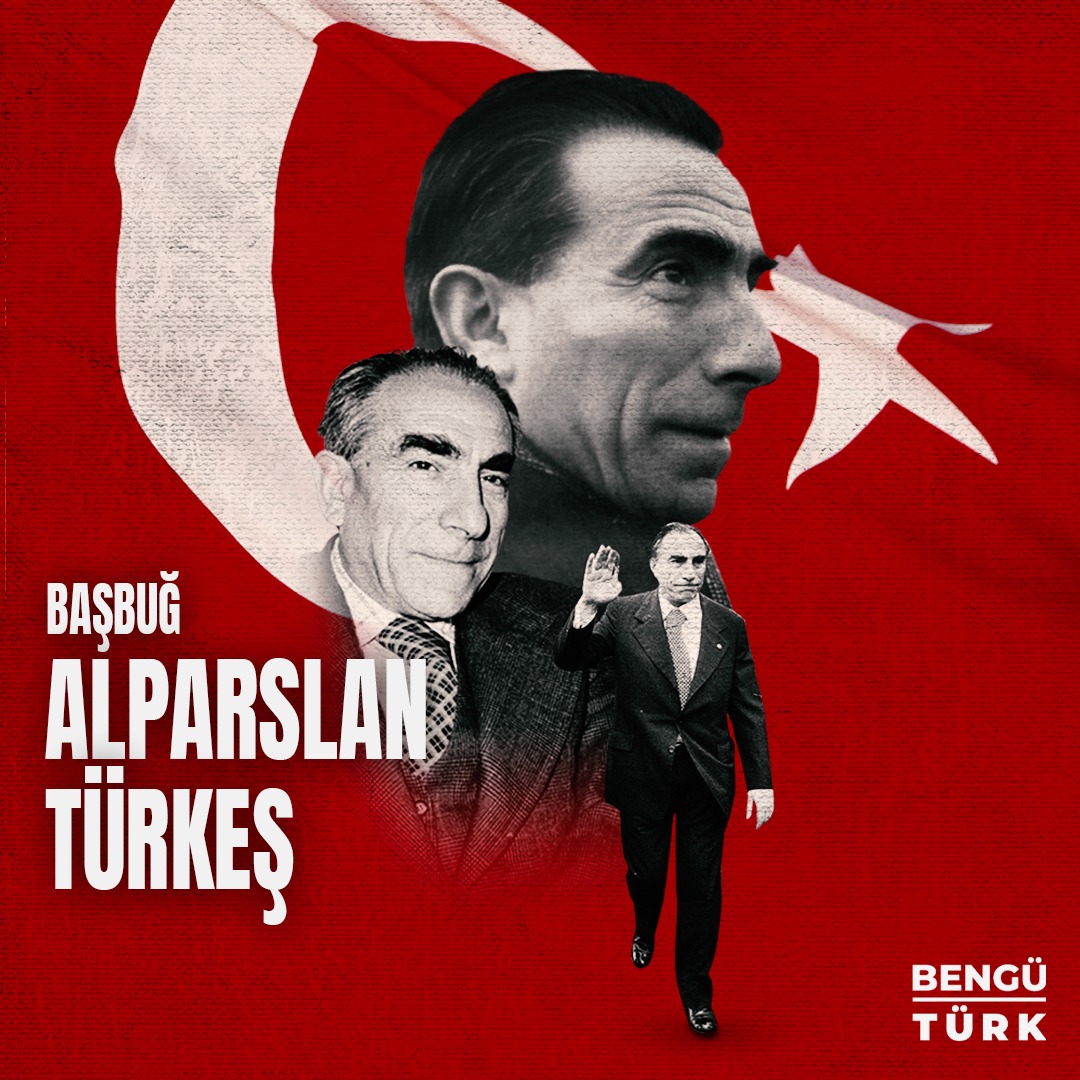 'Türk eşine Türk eşine Kıyar mı hiç Türk eşine? Bütün dünya kurban olsun Türk'ün Başbuğ Türkeş'ine' Türk Dünyasının başbuğu #AlparslanTürkeş'i aramızdan ayrılışının 27. yıl dönümünde rahmet, minnet ve şükranla anıyoruz. Aziz ruhu şad olsun.