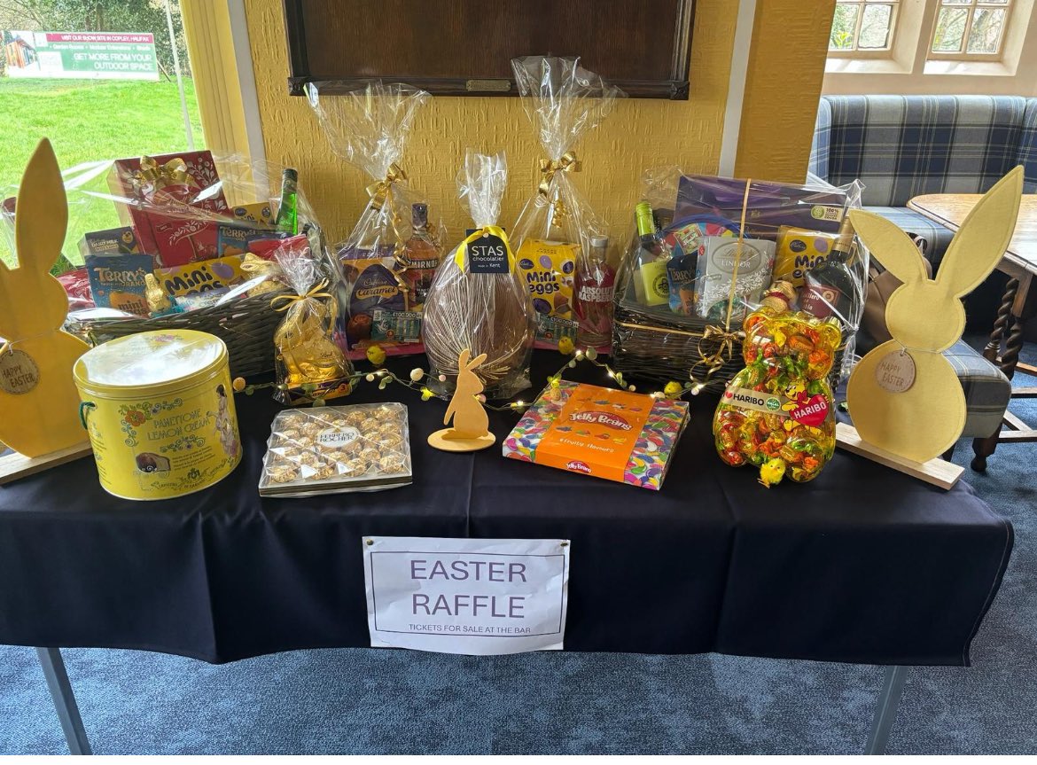 HXBHGC's tweet image. What a great fun day we had at the Easter Eggciting Egghunt.  Over 40 children attended (along with 'responsible' adults....!!) and took part in our Bingo, Face-painting, Tombola and Pick an Egg.  Thank you to all involved in helping raise funds for Prostate Cancer
Lady Captain