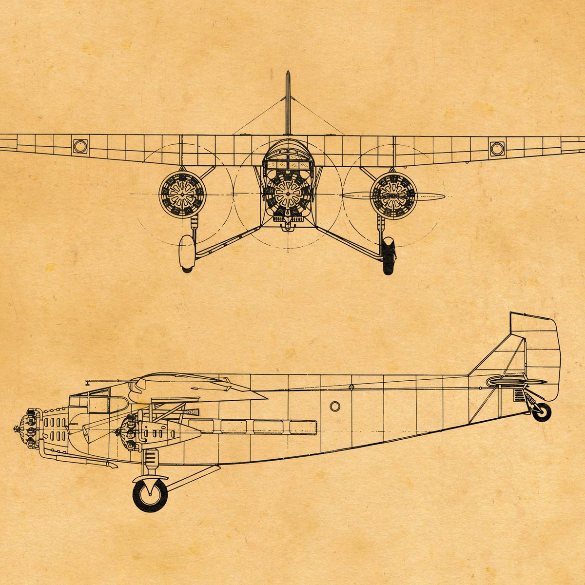 theaviationart's tweet photo. Vintage Aviation Decor Ford Tri Motor 

Ford 5-AT Tri-Motor
Digital file type(s): 6 ZIP
Artist: 3viewStudio
https://t.co/Bx6xxUUVt0

#Ford5AT #TriMotor #blueprint #theaviationart #theaviationartofficial #Paintings #Artwork #Airplane #Planes #carrierplanes #aviationpic #flight https://t.co/zJaoifduvF