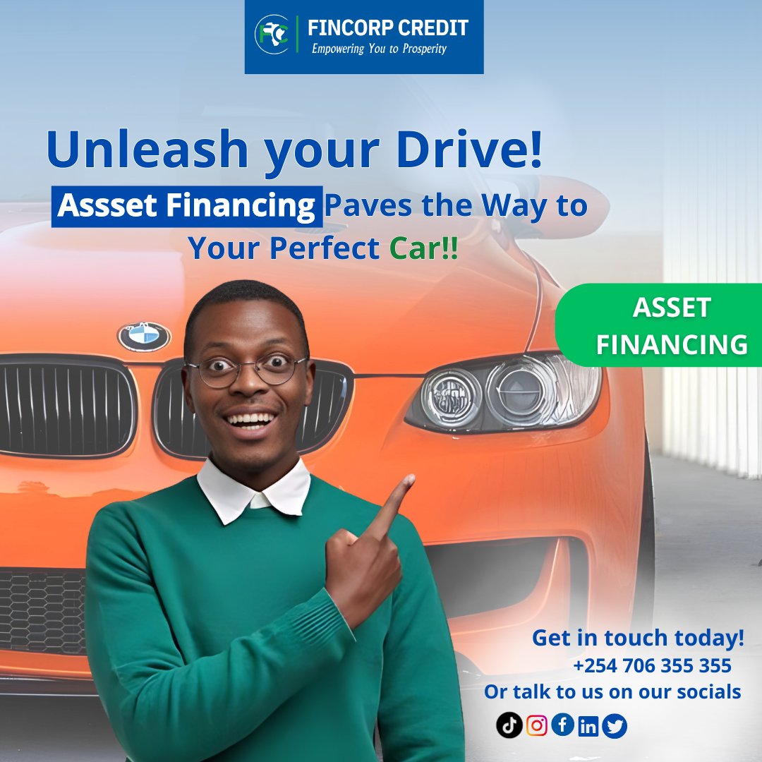 Unleash your Drive with our70% Asset Financing and Pave the way to your dram car.
#assetfinancing
#fincorpcredit