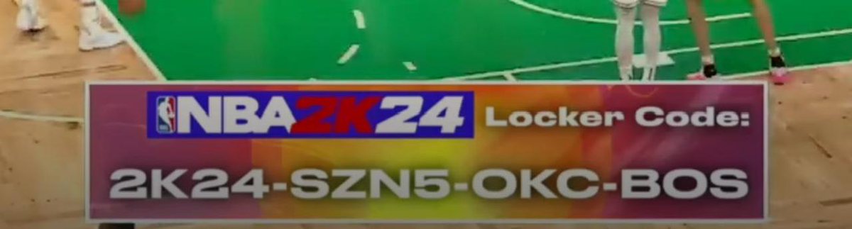 🚨 New #LockerCode from broadcast 2K24-SZN5-OKC-BOS #NBA2K24 #LockerCodes