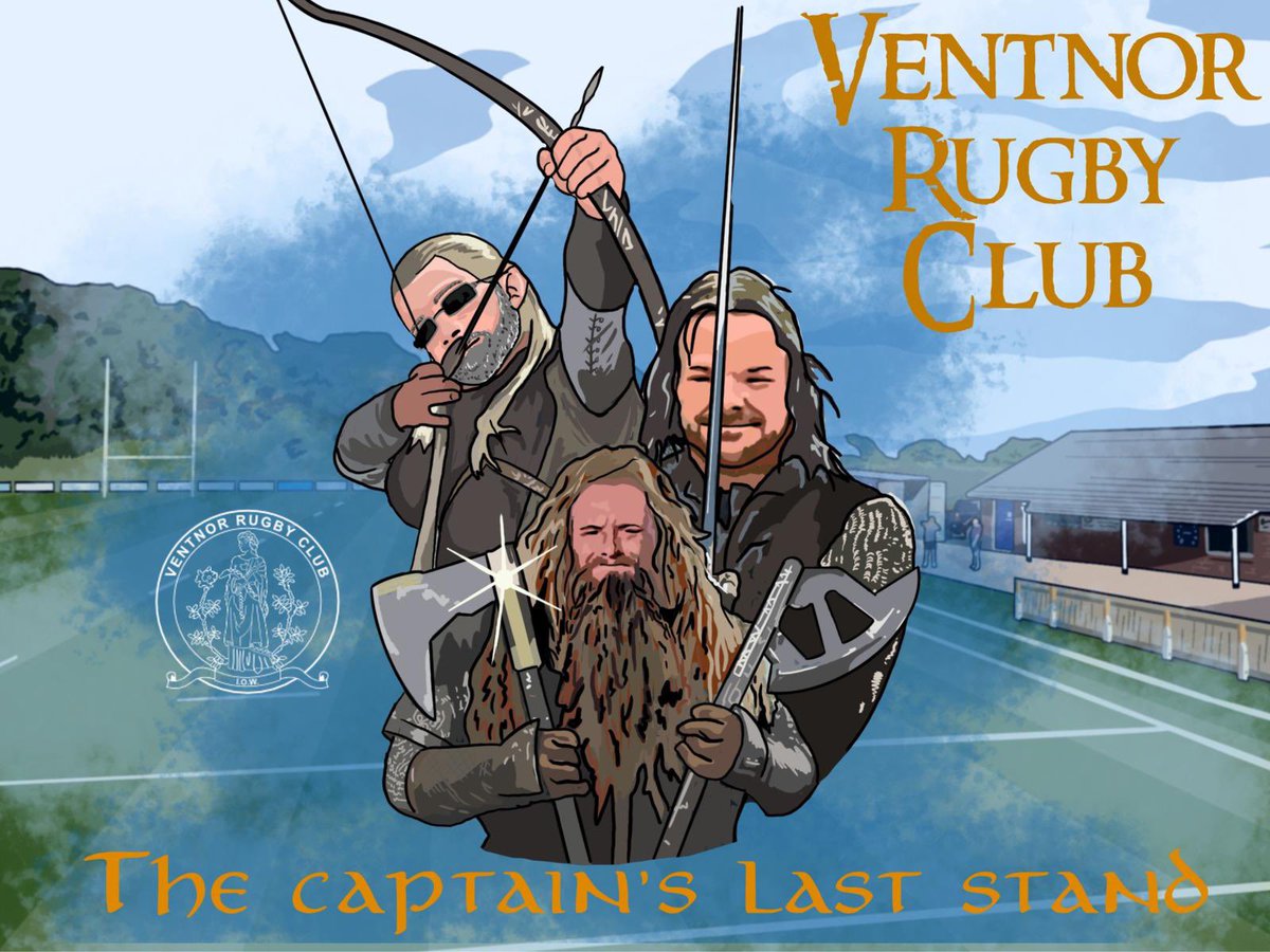 VentnorRFC's tweet photo. This weekend we see something pretty special at Watcombe Bottom. 

Our longest serving club captain is captaining his last game. One not to be missed get along and support him. https://t.co/GUwaEkNsYB