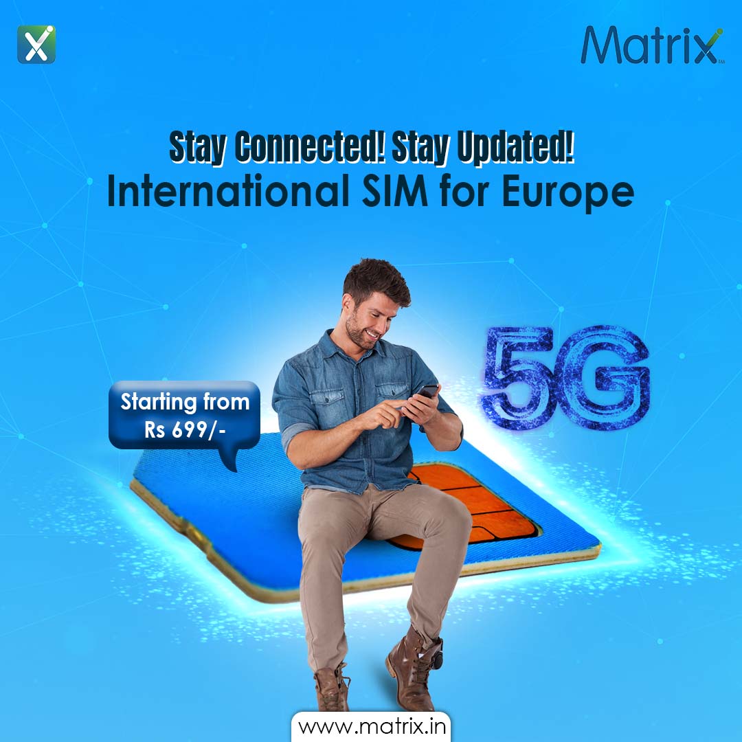 MatrixCellular_'s tweet image. Empower your travels with Matrix International Prepaid SIM, now with lightning-fast 5G technology! 
.
.
.
For more details call +91 9811188888 or visit our website: matrix.in
.
.
.
#matrixcellular #TravelSmart #GlobalRoaming #MatrixSIM #travelwithmatrix