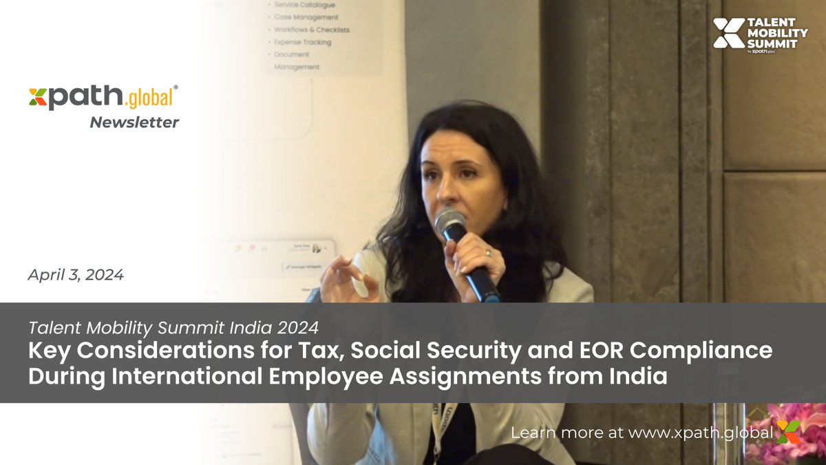 xpath_global's tweet photo. Key Considerations for Tax, Social Security and EOR Compliance During International Employee Assignments from India
https://t.co/WJQa7xcI3u https://t.co/xVdA0OpEVs