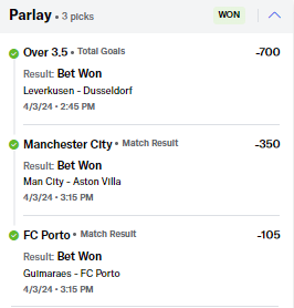 WiseSportsBets's tweet photo. Soccer slip for today ✅💰 #sportsbettingtwitter #wisepicks #bettingtips https://t.co/BFXVwuuDrU