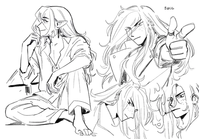 vivien! ft. a han scribble, of course 