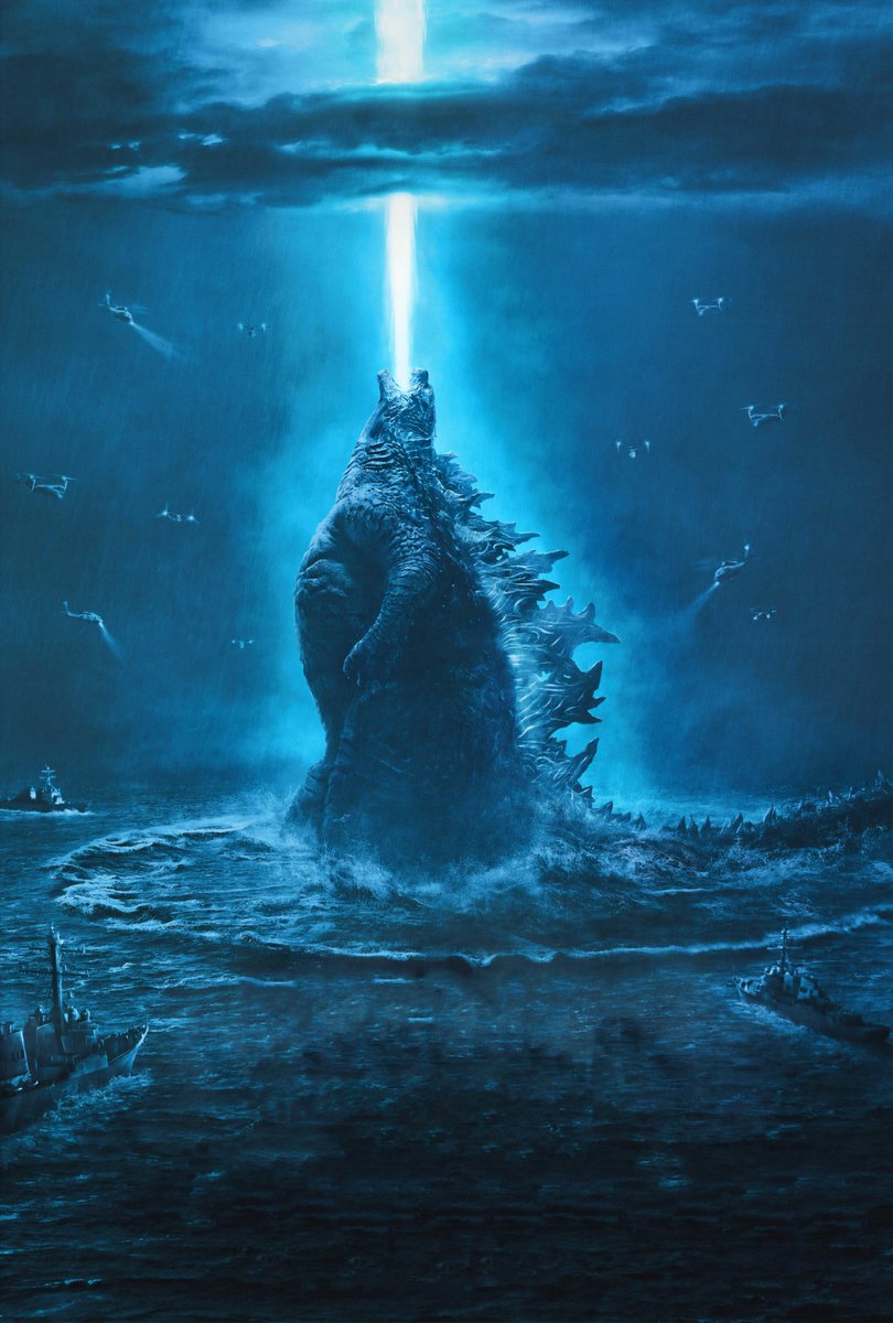 NebsGoodTakes's tweet photo. All textless posters for Godzilla: King of the Monsters, in the highest quality that I could find 🧵 https://t.co/obagyLprHQ
