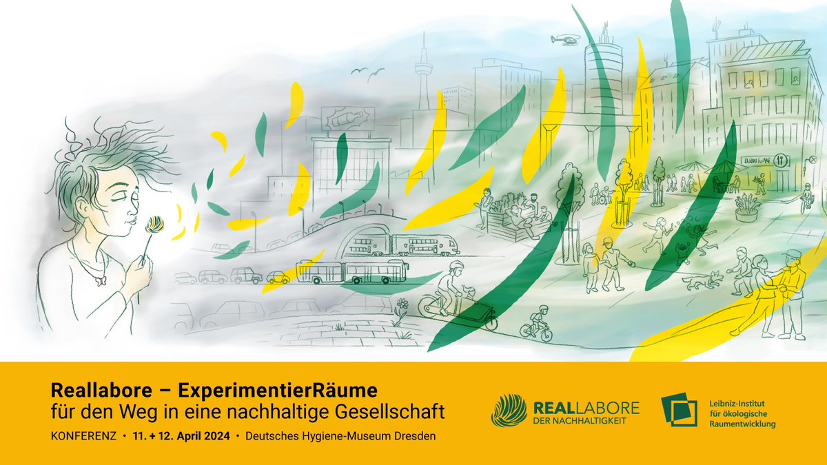 🌼In einer Woche ist es soweit: #RLNK in Dresden. Wir freuen uns auf interessanten Austausch und spannende Diskussionen.👋
ioer.de/veranstaltunge… 
#Nachhaltigkeit #SustainabilityTransition