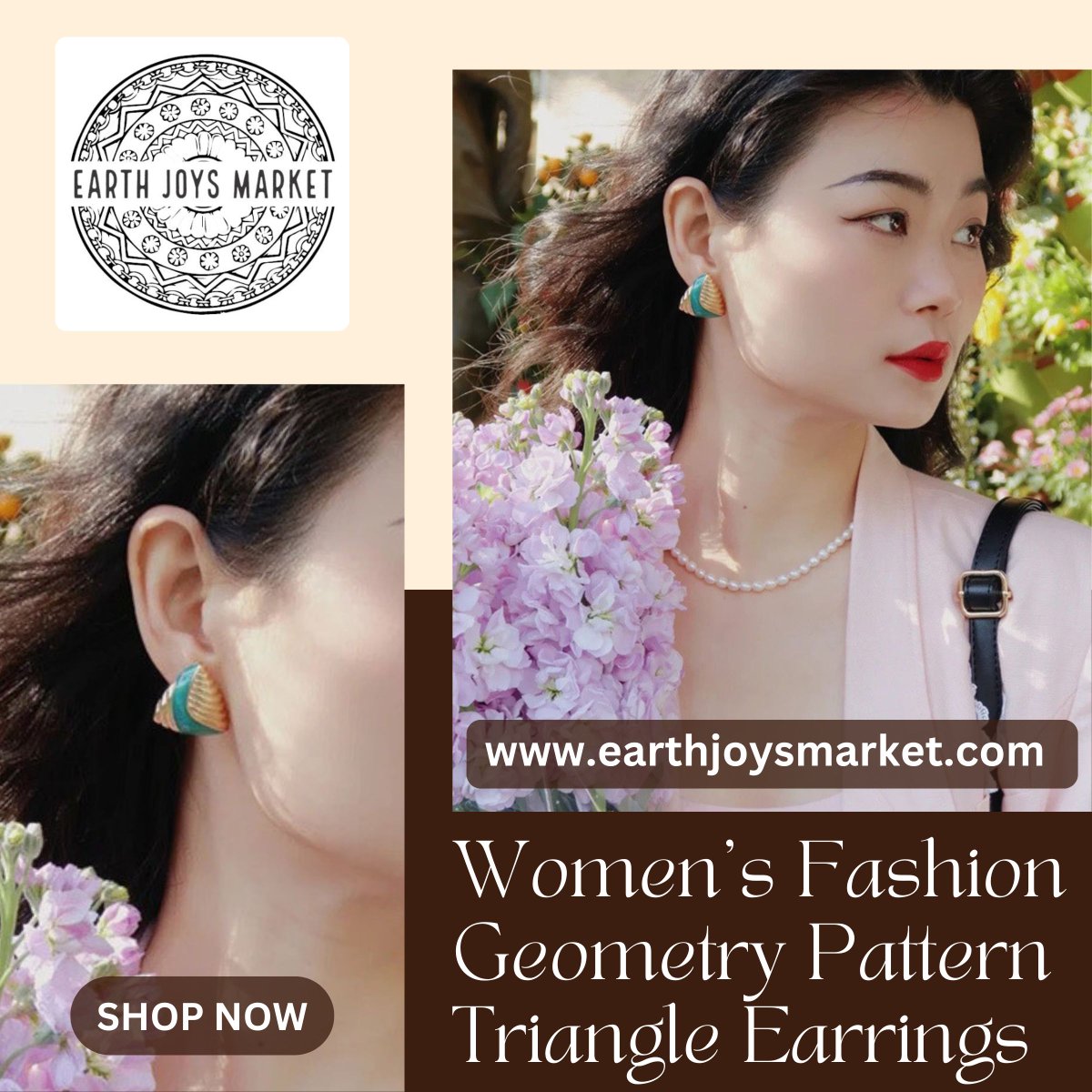 'Earth Joys Market: Upgrade Your Look with Stylish Triangle Earrings for Women!' #EarthJoysMarket #FashionForward #TriangleEarrings #ShopOnline #GeometricFashion #TrendyAccessories 

Shop Now: ➡ earthjoysmarket.com/product/womens…