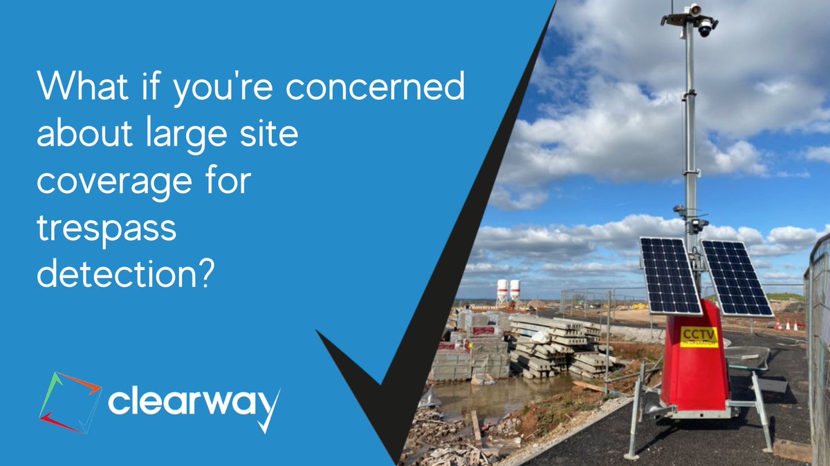 What if you're concerned about large site coverage for trespass detection? We have a solution for that!
Find out more here: ow.ly/fc5h50R7qM9 #cctv #sitesecurity #whatif #security