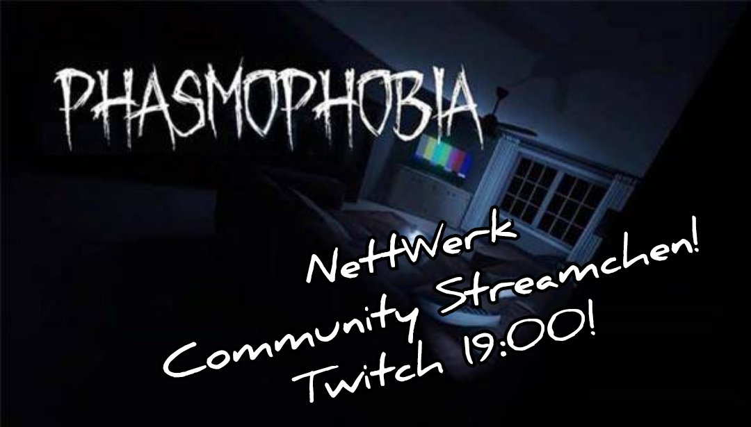 migelchen's tweet photo. Hola,
ab 19:00 starten wir unseren "Netten" Community Stream!
Heute spooky mit Phasmophobia! 👻🍻
Twitch:
https://t.co/jSl5gSY30H
#Twitch #Streamer #community #trends #trending #gaming #Deutschland #NettWerk #DasNettEerk #Phasmophobia #Horror #Multiplayer @DasNettwerk https://t.co/6UFlCab9Pl