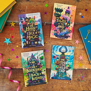 ***OUT TODAY*** The grand finale to the #HouseAtTheEdgeOfMagic series! Big thanks to @JuliaChurchill, all at @WalkerBooksUK, @BenMMantle for the magical illustrations, Chloe Tartinville for the cover design. & everyone who has read the series ❤️🍓🫖🪄 booklink.walker.co.uk/the-lighthouse…
