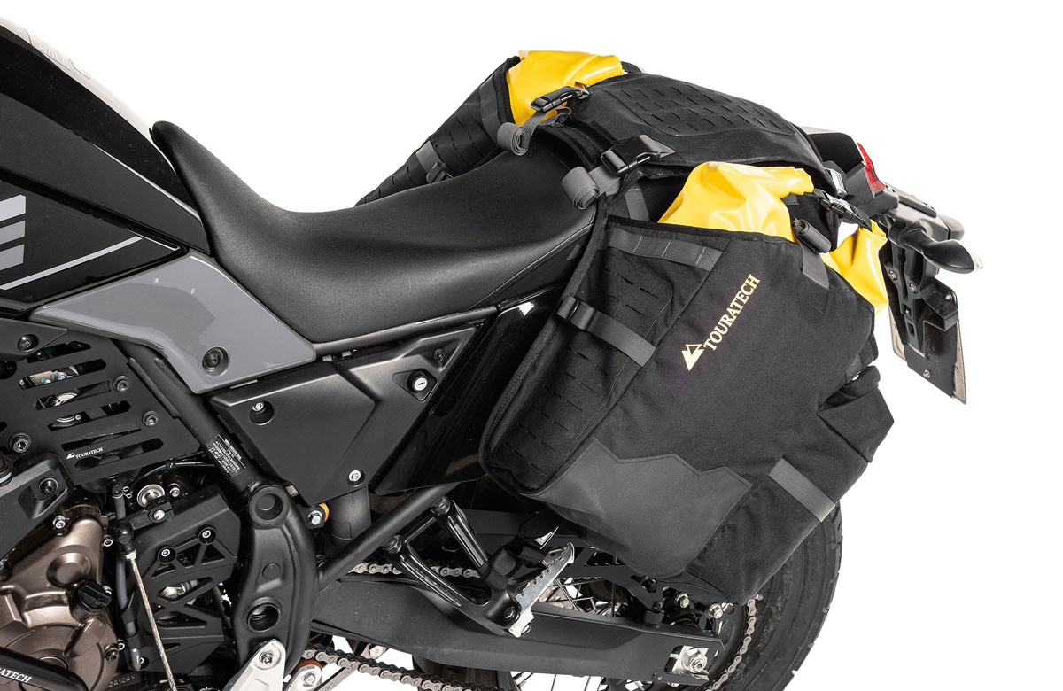 VERBESSERUNGEN AN UNSEREM SOFTGEPÄCK 🧳👇🏼
👍🏼 Zahlreiche Verbesserungen an unsrem Touratech Softgepäcksystem Discovery2
👉🏼 Mehr dazu in unserem Magazinbeitrag: touratech.de/magazin/post/t…
#touratech #MadeForAdventure #softgepäck #softluggage #touratechproducts #traveling #magazin